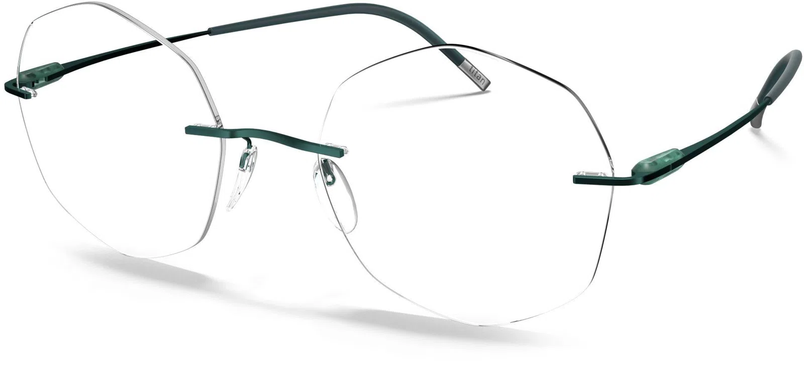 Silhouette Purist Color Groove Demo Rimless 5561 Eyeglasses - view 44